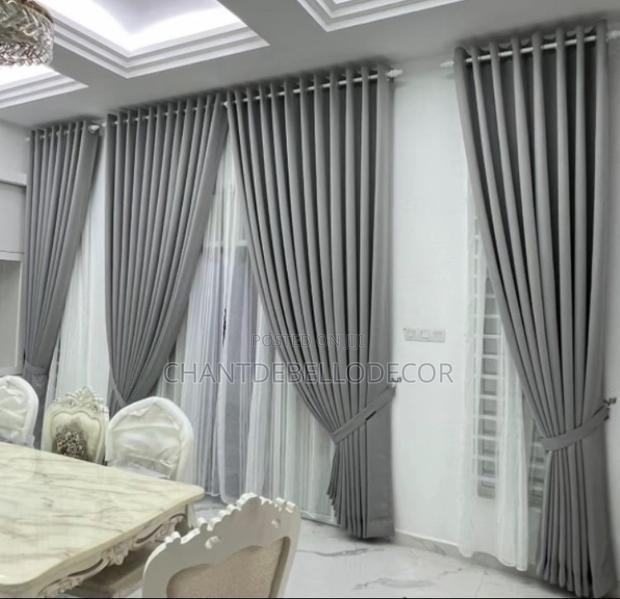 Elegant Look Blackout Curtains 300ghc 2 In 1 Without Voile photo 2