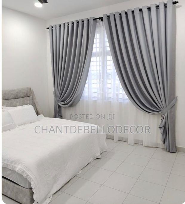 Elegant Look Blackout Curtains 300ghc 2 In 1 Without Voile photo 6