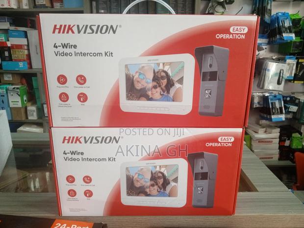 Hikivsion 7-Inch 4 Wire Analog Video Door Intercom Phone Ds-Kis203t · Photo 3