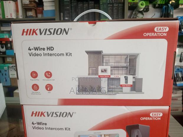 Hikivsion 7-Inch 4 Wire Analog Video Door Intercom Phone Ds-Kis203t · Photo 4