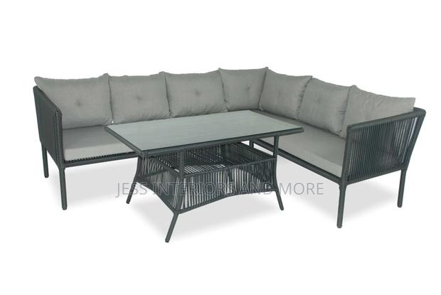 Outdoor Rattan 6-Seater Sofa Set · Photo 4