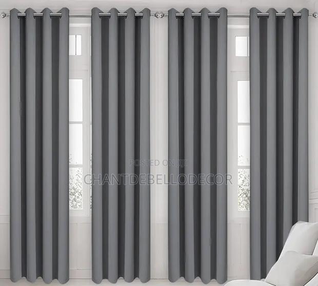 Elegant Look Blackout Curtains 300ghc 2 In 1 Without Voile photo 9