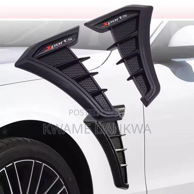 Front Fender Decorative Airflow Side Pads