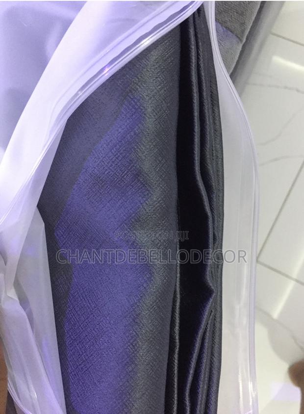Quality Embossed 100% Blackout Curtains 400ghc ( 2pcs ) photo 5