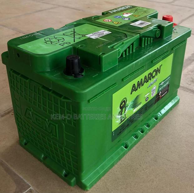 Agm Battery _ 17 Plates Amaron photo 2