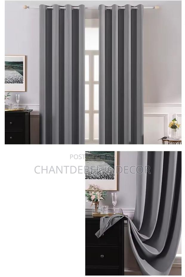 Ready Made Blackout Curtains 300ghc A Pair Comes In 2pcs photo 5