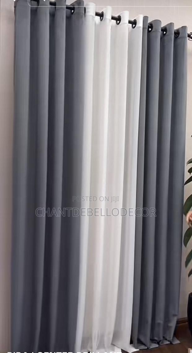 Ready Made Blackout Curtains 300ghc A Pair Comes In 2pcs photo 4