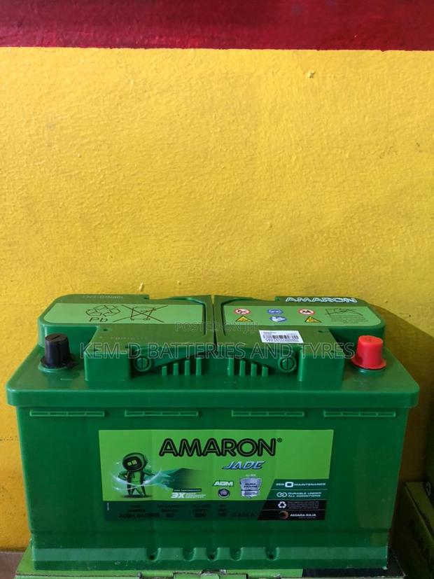 Agm Battery _ 17 Plates Amaron photo 3