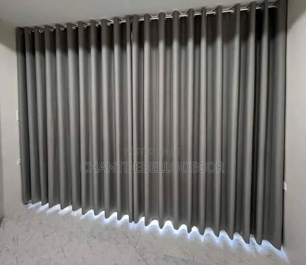 Super Soft And Smooth Blackout Curtains 300ghc A Pair photo 2