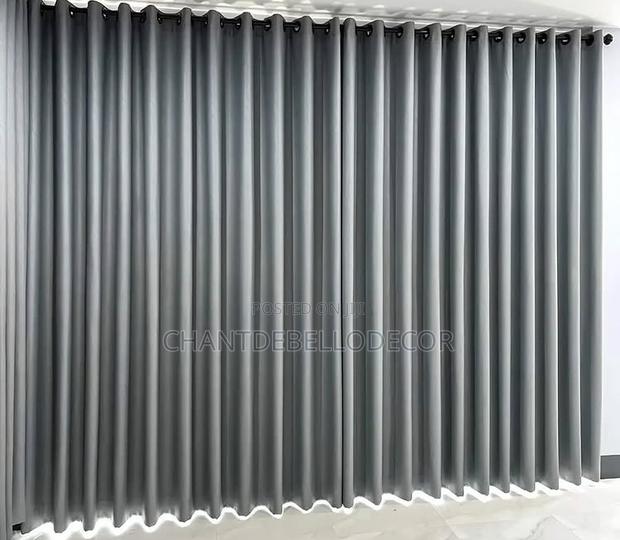 Super Soft And Smooth Blackout Curtains 300ghc A Pair photo 3