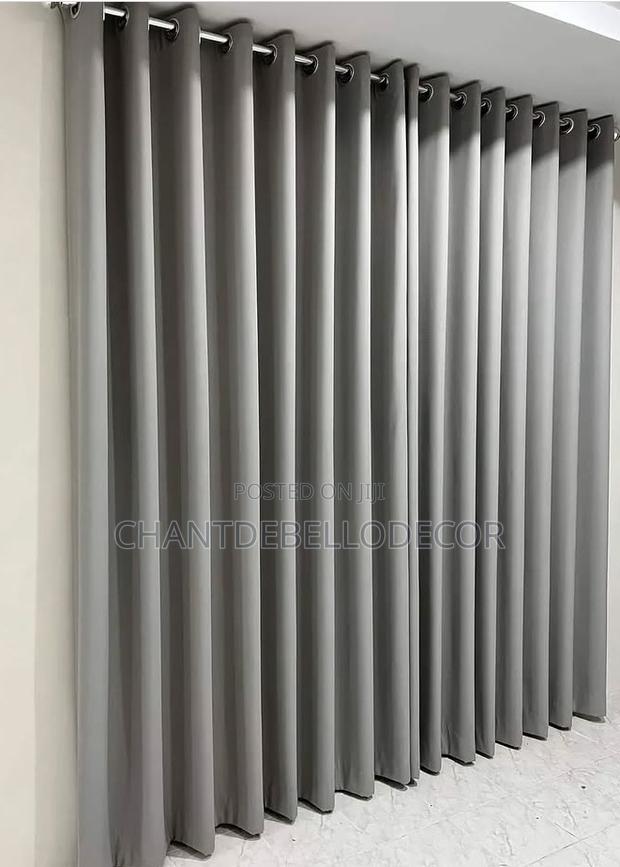 Super Soft And Smooth Blackout Curtains 300ghc A Pair photo 4