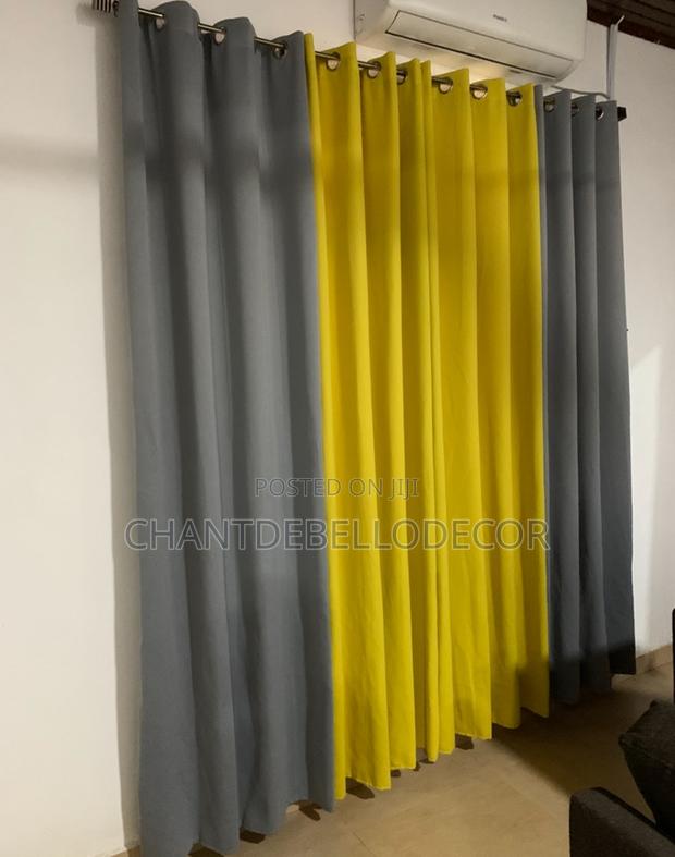 Thermal Insulated Blackout Curtains 300ghc A Pair For Each Color. photo 5