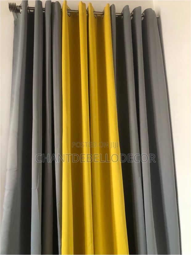 Thermal Insulated Blackout Curtains 300ghc A Pair For Each Color. photo 4