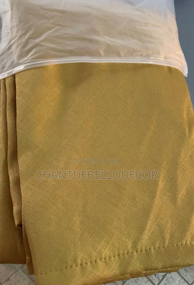 Embossed Total Blackout Curtains 2 In 1 photo 2