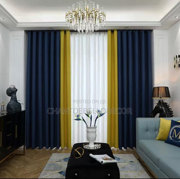 Blackout Curtains Going For 300ghc For Each Color