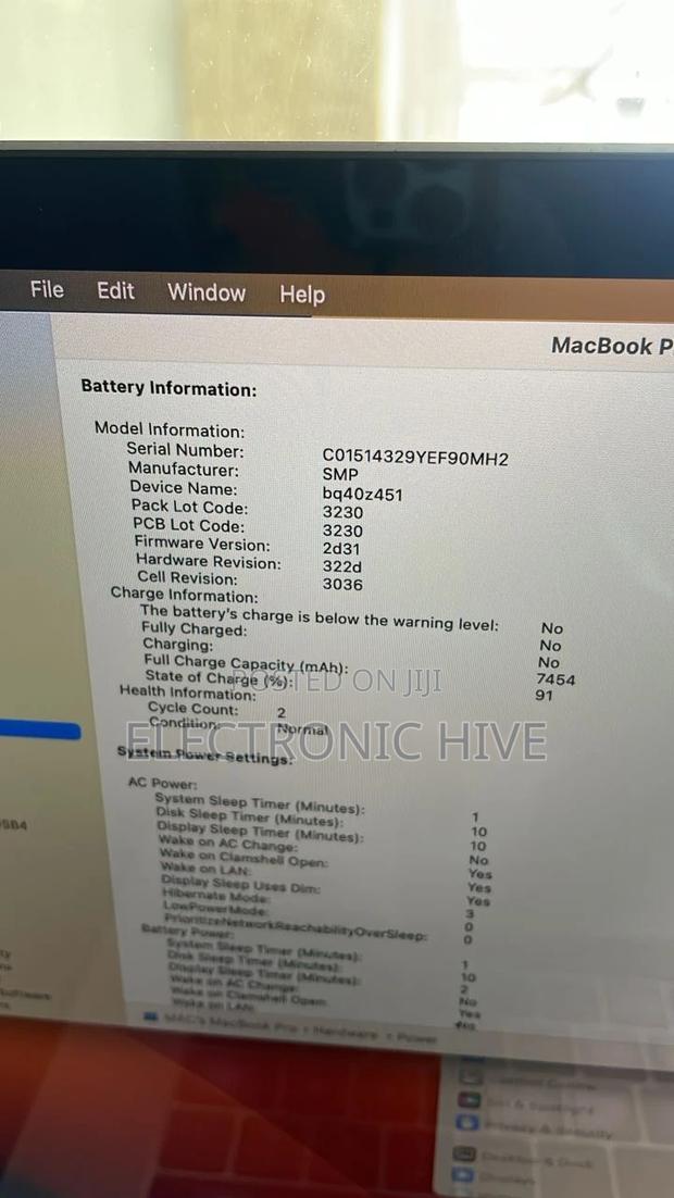Laptop Apple MacBook Pro 2019 16GB Intel Core I9 SSD 1T photo 3