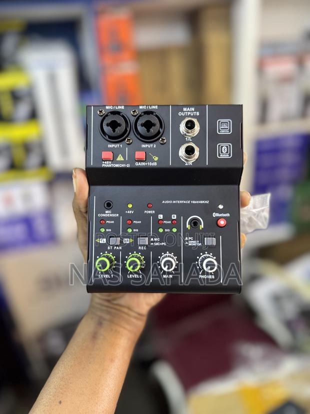2 Channel Bluetooth Audio Mixer photo 2
