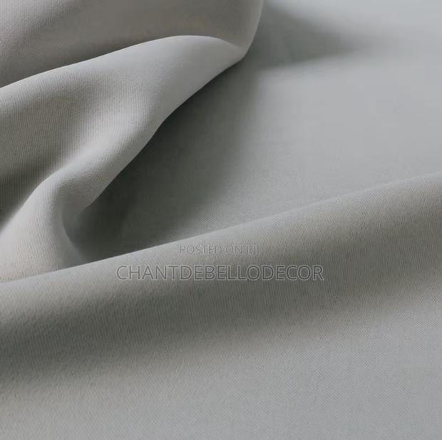 Plain Blackout Curtains 300ghc For Two Pieces ( 2 In 1 photo 6