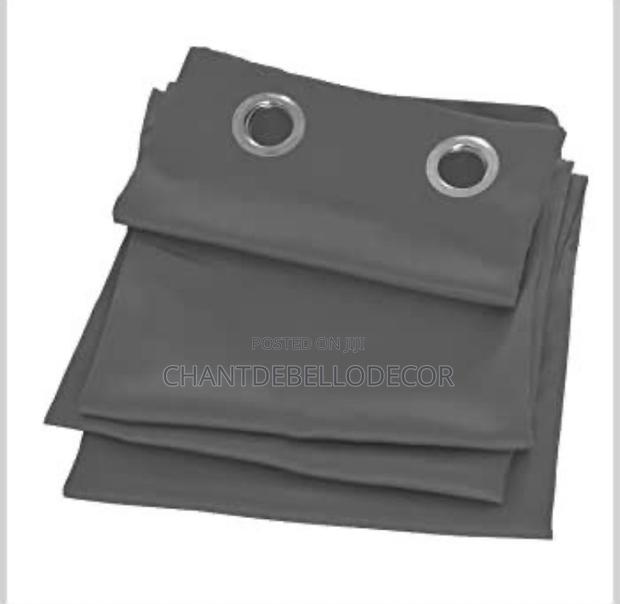 Already Made Thick Ringed Blackout Curtains 300gh photo 2