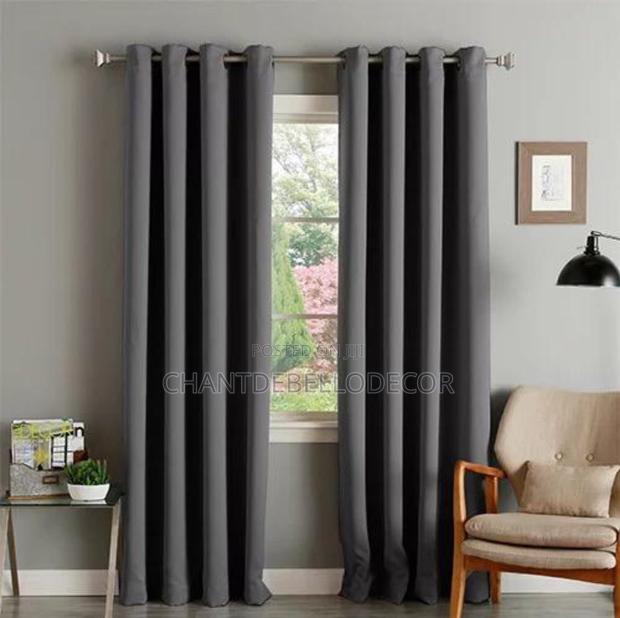 Already Made Thick Ringed Blackout Curtains 300gh
