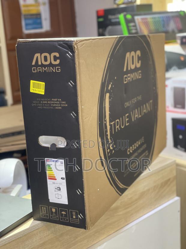 Aoc Cq32g4ve 32” Curved QHD Gaming Monitor 180hz 0.5ms photo 4