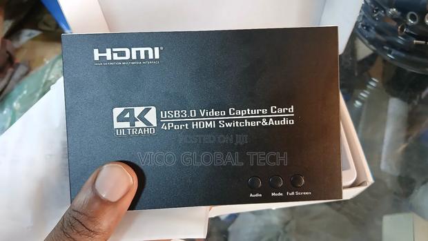 Hdmi Capture Card 4x1 Ultra Hd