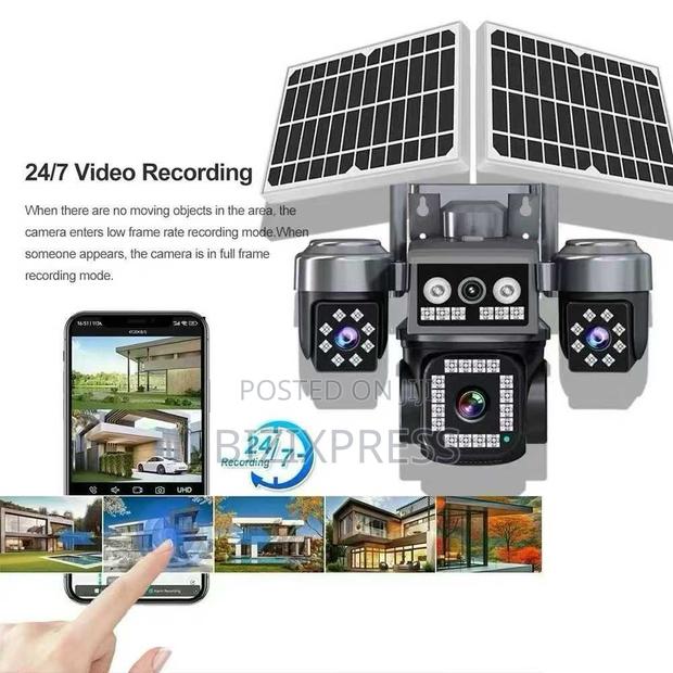 4 Lens 4g Solar Camera photo 2