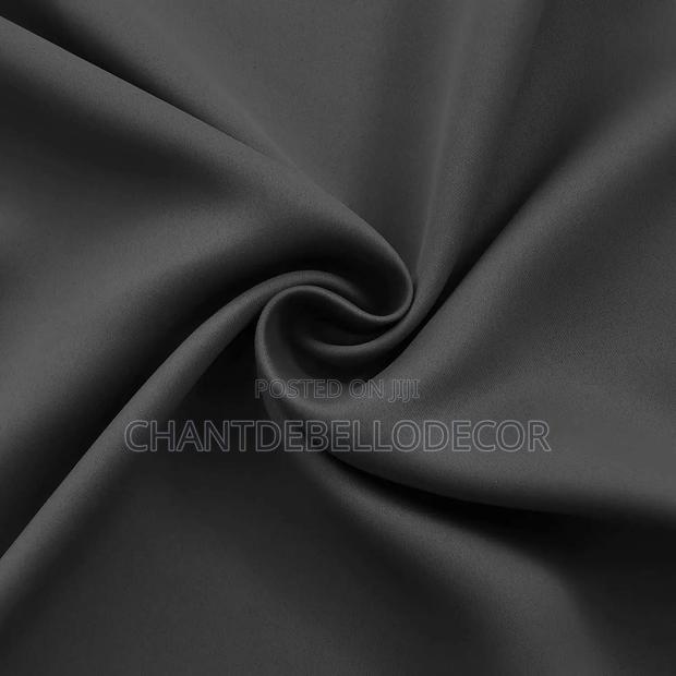 Solid Color Grommets Blackout Curtains 300ghc A Pair For Each Color photo 6