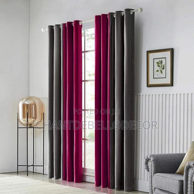 Solid Color Grommets Blackout Curtains 300ghc A Pair For Each Color