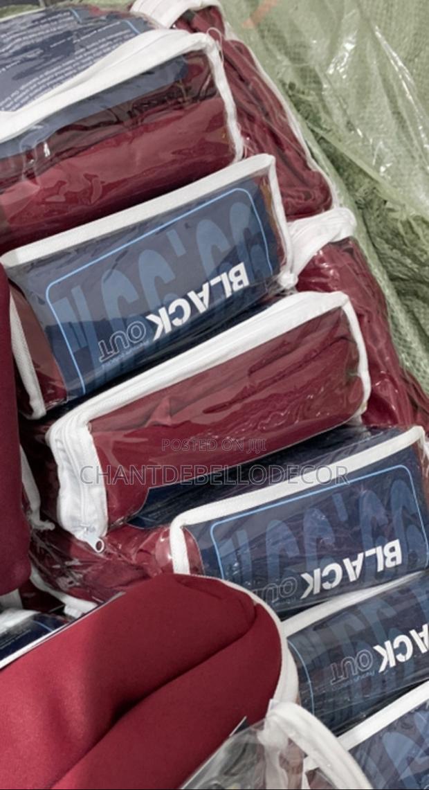 Solid Color Grommets Blackout Curtains 300ghc A Pair For Each Color photo 7