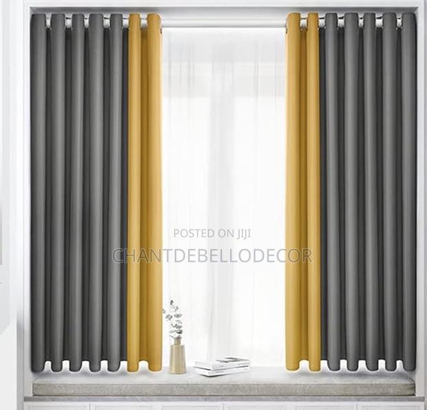Luxury Blackout Curtains 300ghc A Pair For Each Color ( Without Voile)