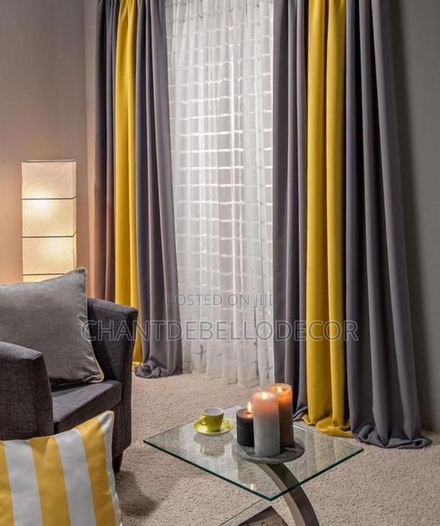 Luxury Blackout Curtains 300ghc A Pair For Each Color ( Without Voile) photo 2