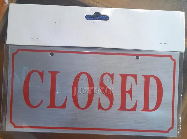 Open / Close Door Sign. photo 2