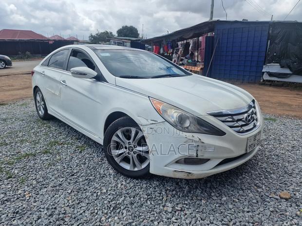 Hyundai Sonata Limited Sedan FWD (2.4L 4cyl 6A) 2013 White