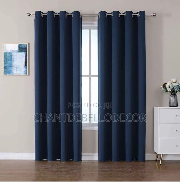 Quality Blackout Curtains 300ghc A Pair ( 2 In 1 )