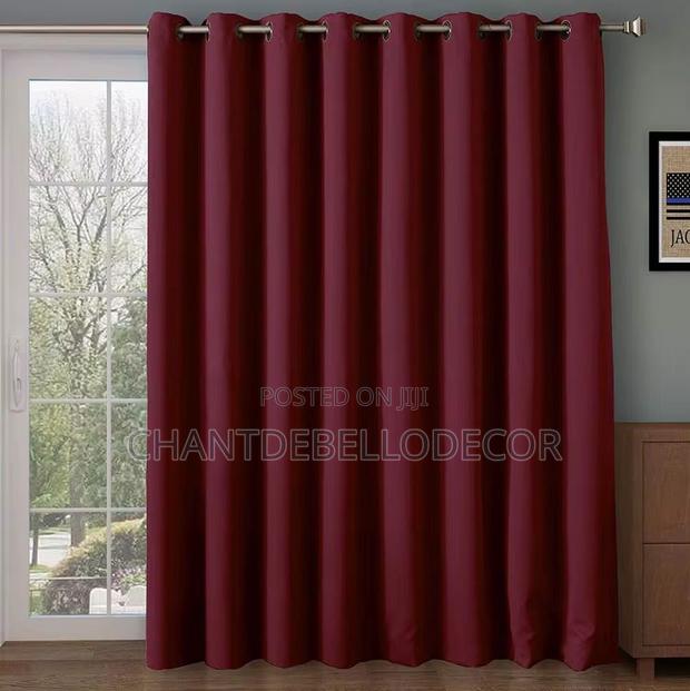 A Pair Of Blackout Curtains 300ghc For Two Pieces photo 4