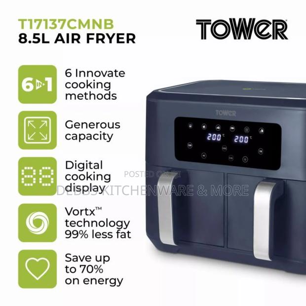 Tower 8.5litre Dual Air Fryer Uk photo 4