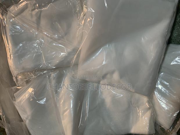 Plain White Transparent Voile Curtains 200ghc A Pair photo 7