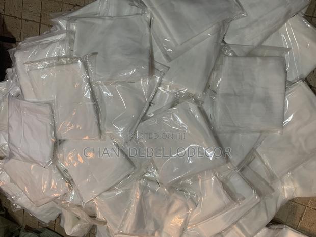 Plain White Transparent Voile Curtains 200ghc A Pair photo 8