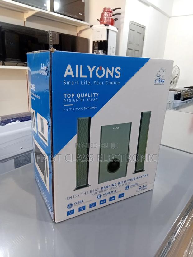 Aux ,Wax,Led Ailyons Remote Control Speaker System · Photo 2