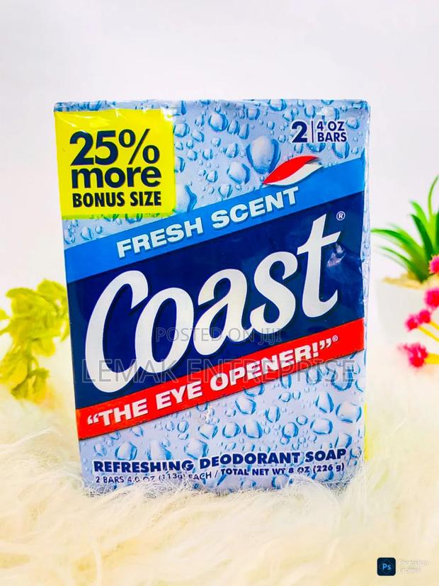 Coast Deodorant 2 Bar Soap 226g