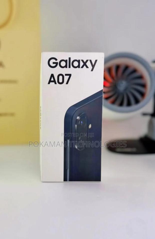 New Samsung Galaxy A07 4G 128 GB Black