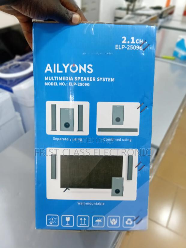 Ailyons FLP-25096 Speaker System Listening With Quality · Photo 4