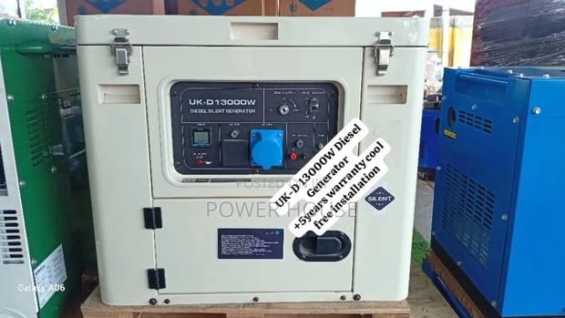 Title Tumbler Uk-D 10kva Generator Silent Uk-D 10kva Generator Silent · Photo 2