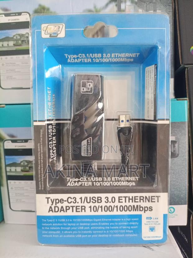 Type-C 3.1/Usb 3.0 Ethernet Adapter 10/100/100mbps · Photo 4