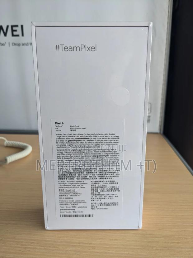 New Google Pixel 6 256 GB Orange photo 2
