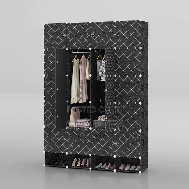 Modern Modular Wardrobe Closet With Shoe Organizer –Stylish Spacious · Photo 2