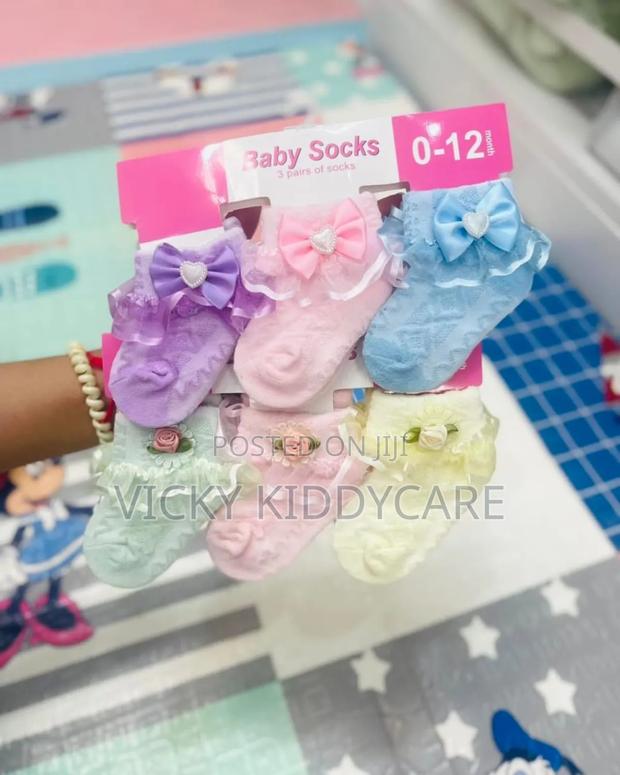 Cute Socks Girls 0 to 12 Months