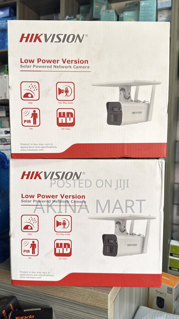 Hikvision Solar-Powered 4g Security Camera 4mm Lens photo 2