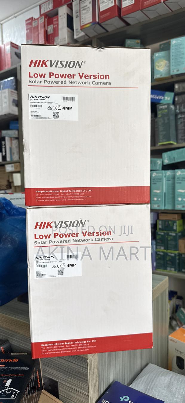 Hikvision Solar-Powered 4g Security Camera 4mm Lens photo 3